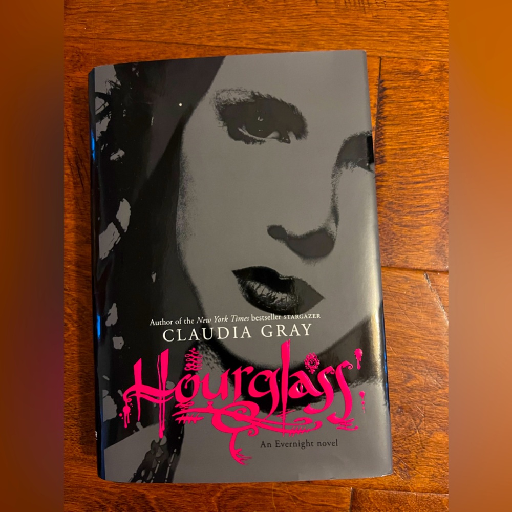 Hardback book-Harper Teen Book Hourglass